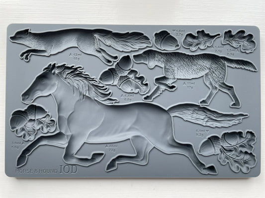 Horses & Hound IOD Mould - Retired