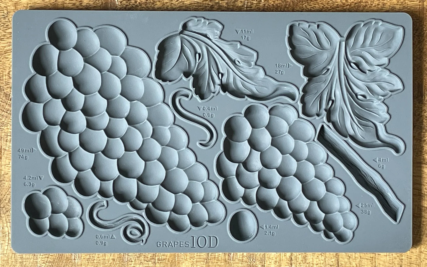 Grapes IOD Mould - Retired