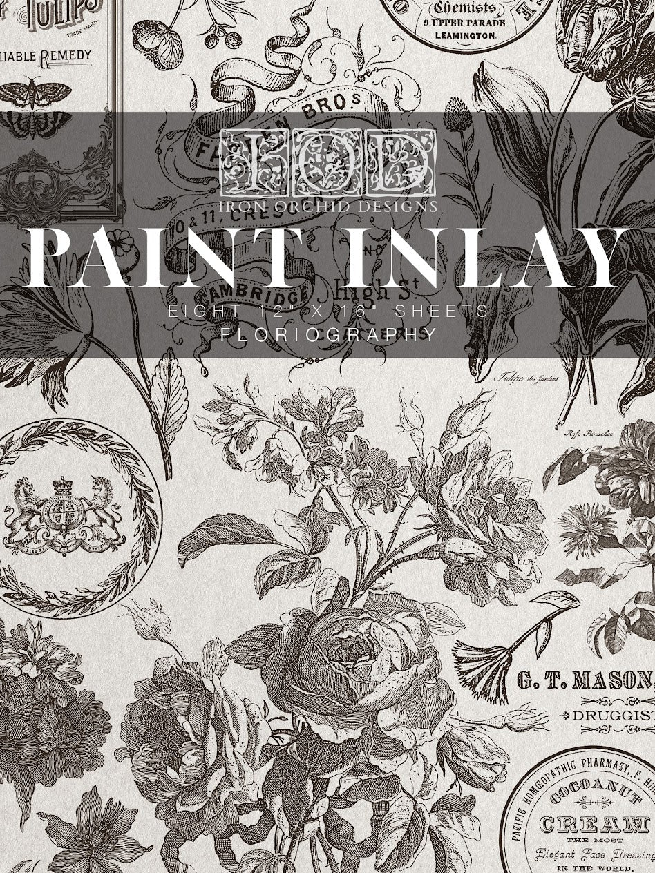 Floriography IOD Inlay Pad