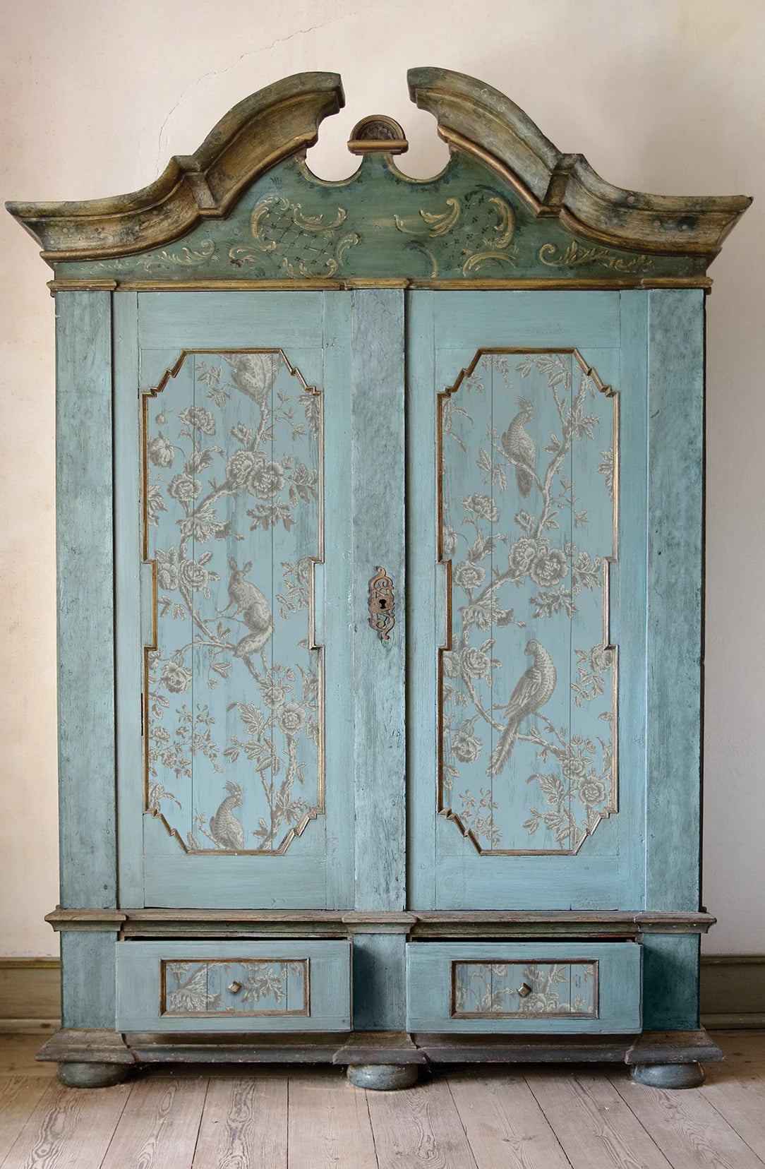 Grisaille Toile IOD Paint Inlay Pad