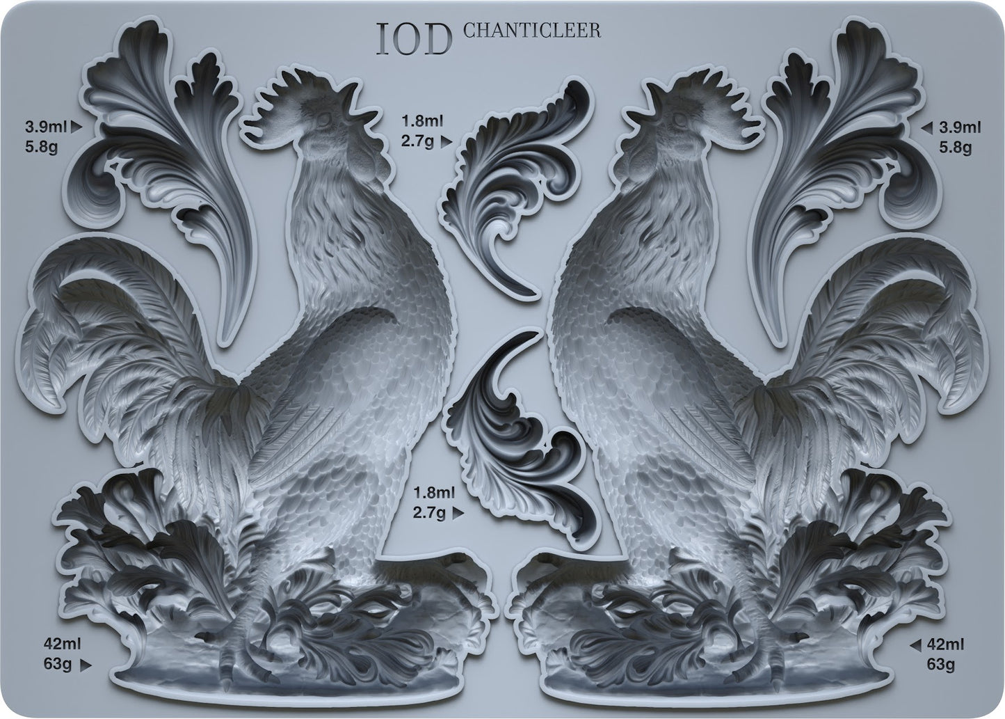 Chanticleer IOD Mould