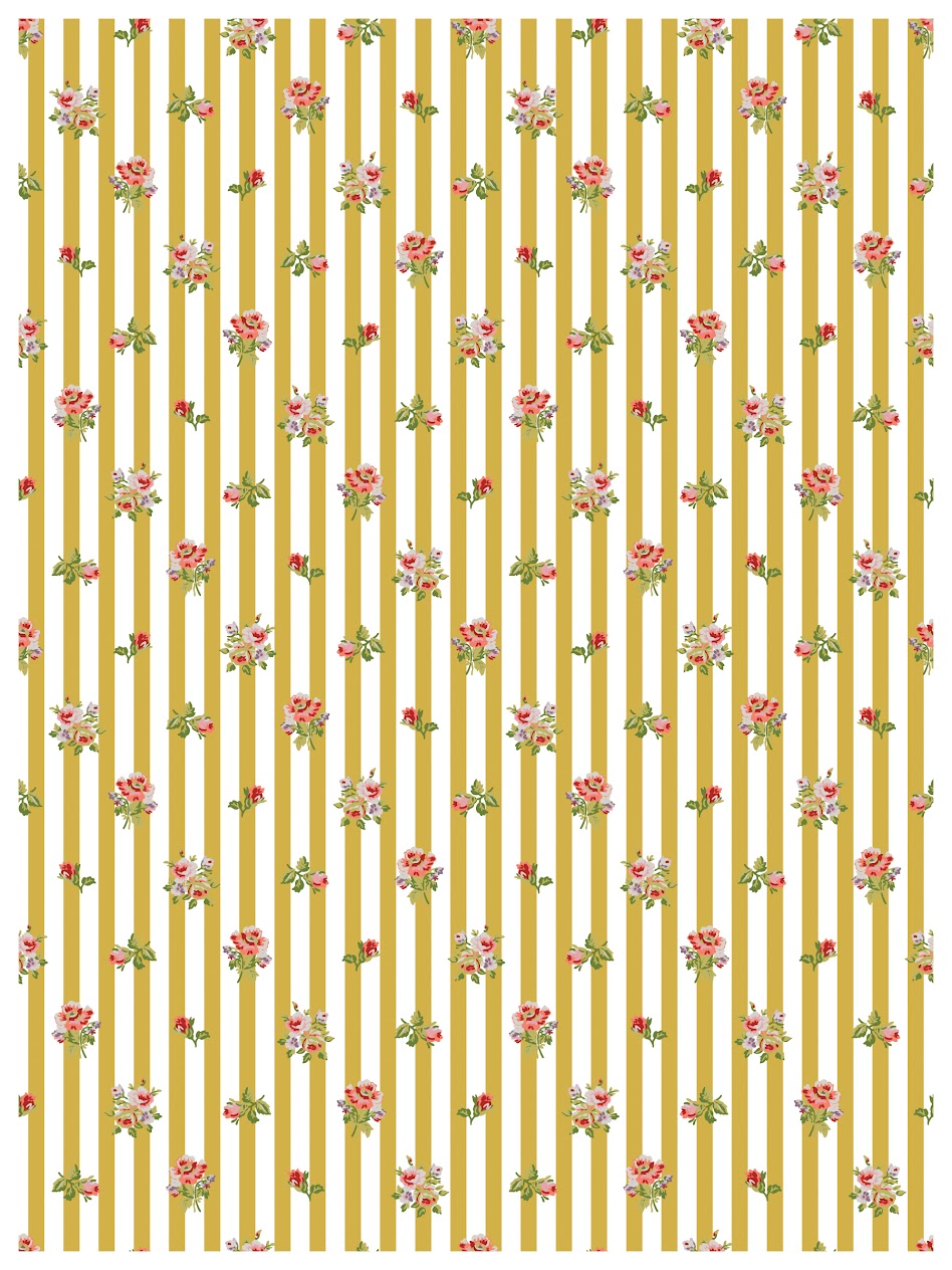 Ditsy Blooms IOD Inlay Pad