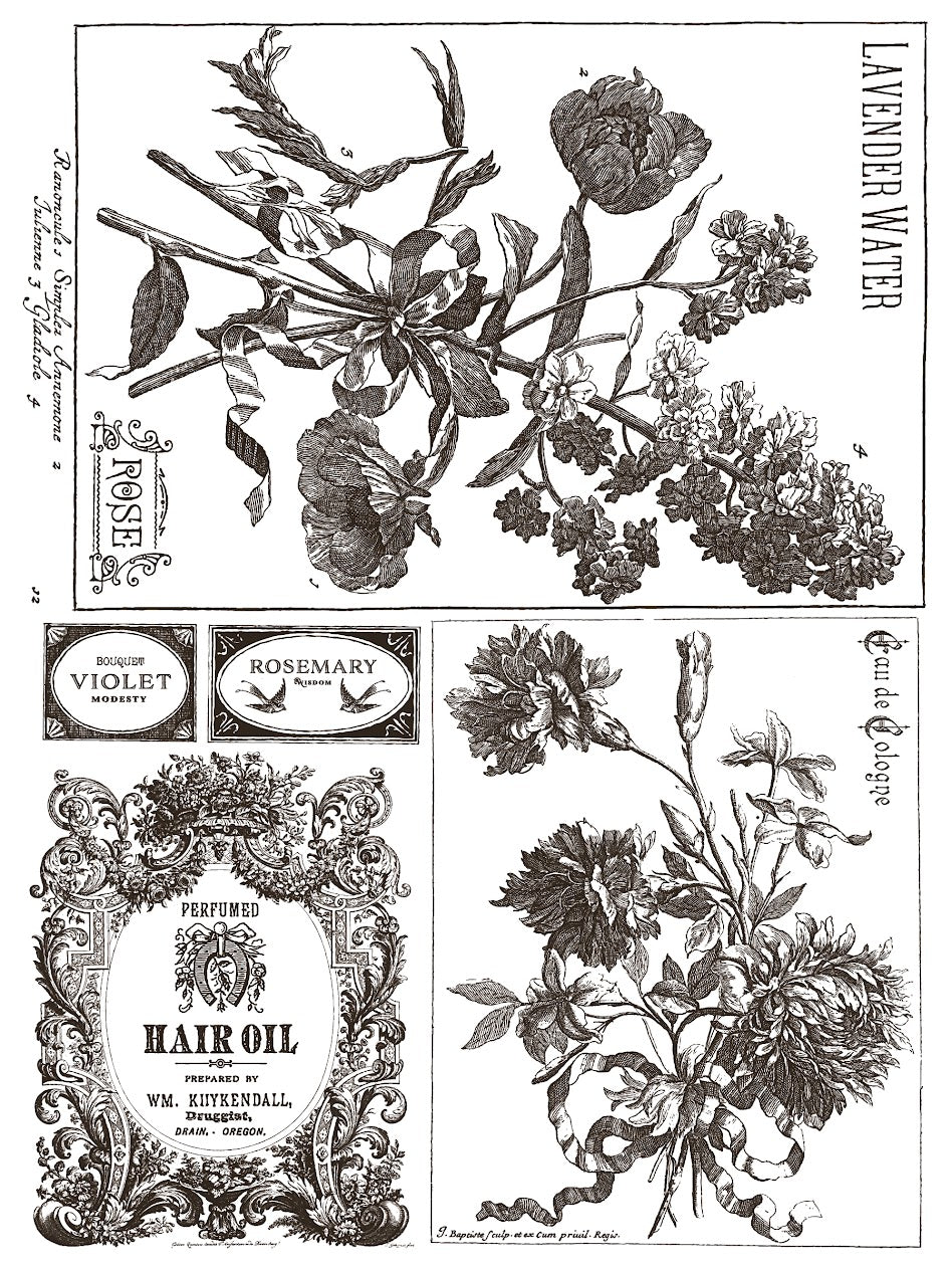 Floriography IOD Inlay Pad