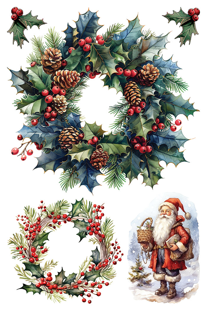 Yuletide IOD Transfer 8x12 Pad - Retired