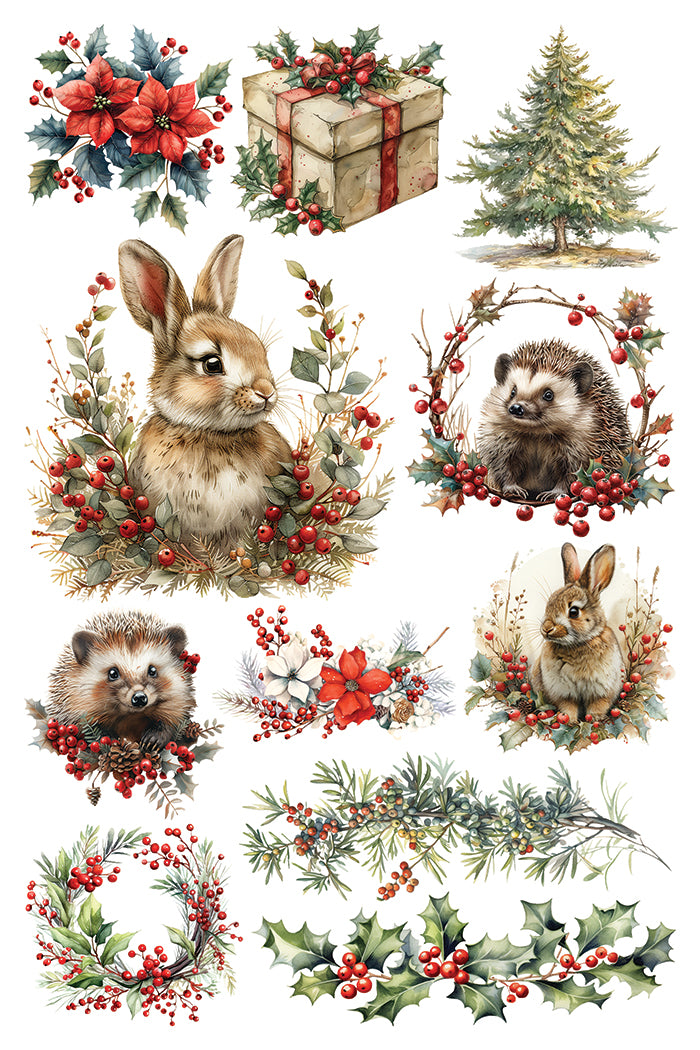 Yuletide IOD Transfer 8x12 Pad - Retired