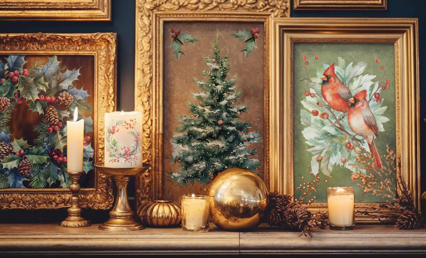Yuletide IOD Transfer 8x12 Pad - Retired