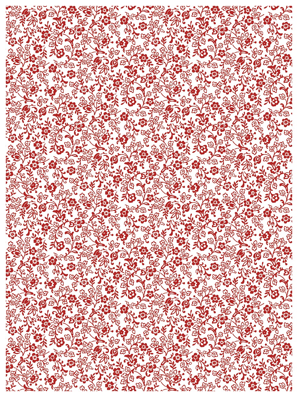 Ditsy Blooms IOD Inlay Pad