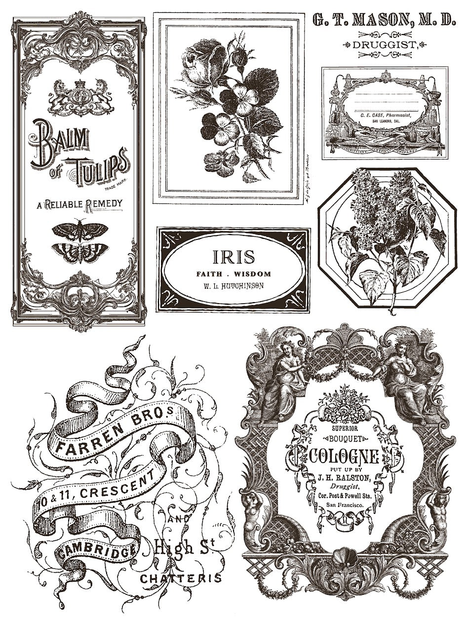 Floriography IOD Inlay Pad