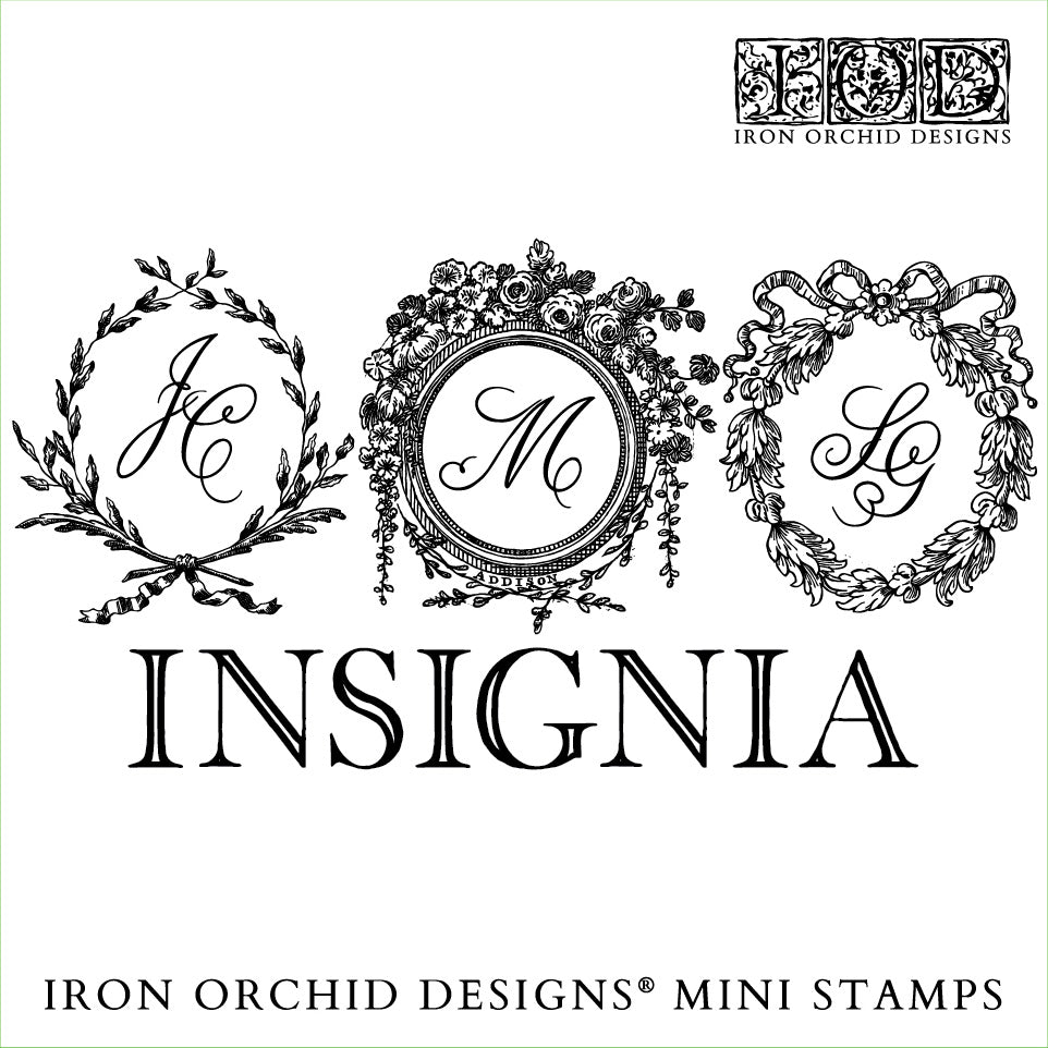 Insignia 6x6 IOD Stamps