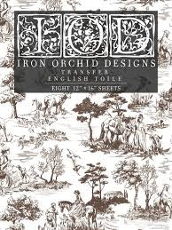 English Toile IOD Transfer Pad - Retired