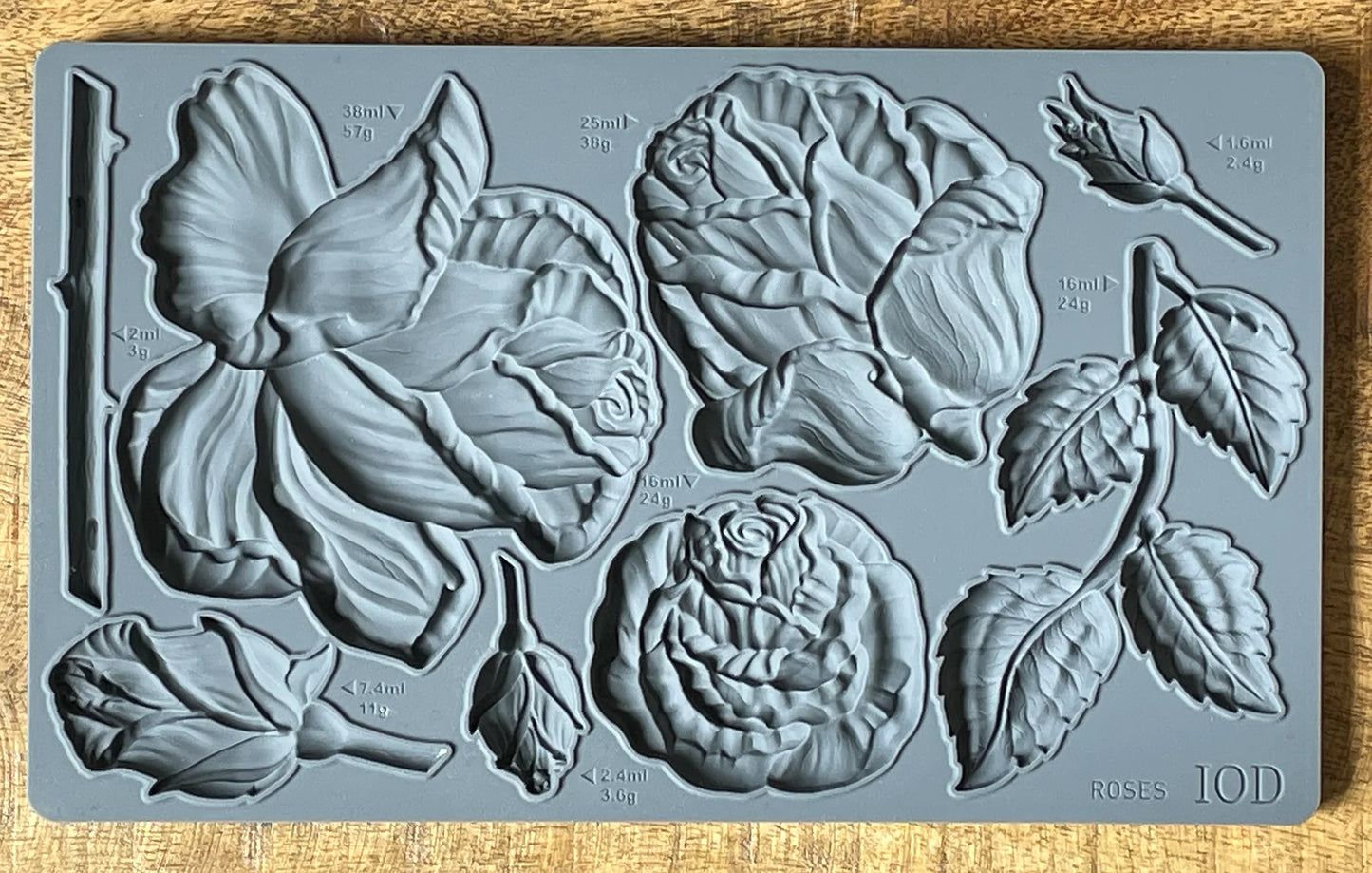 Roses IOD Mould - Retired