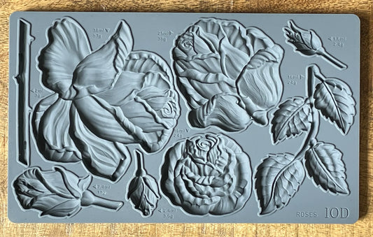 Roses IOD Mould - Retired