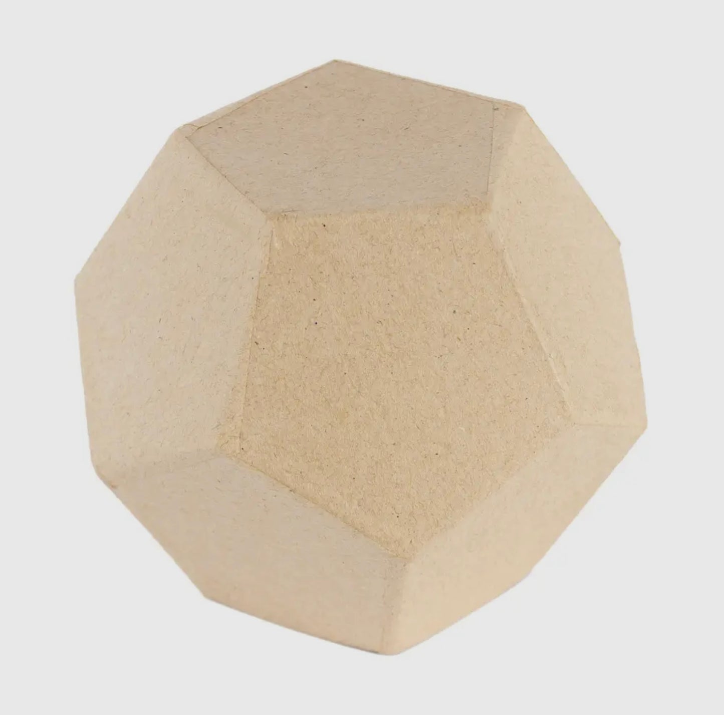 Paper Mache Geometric Vase