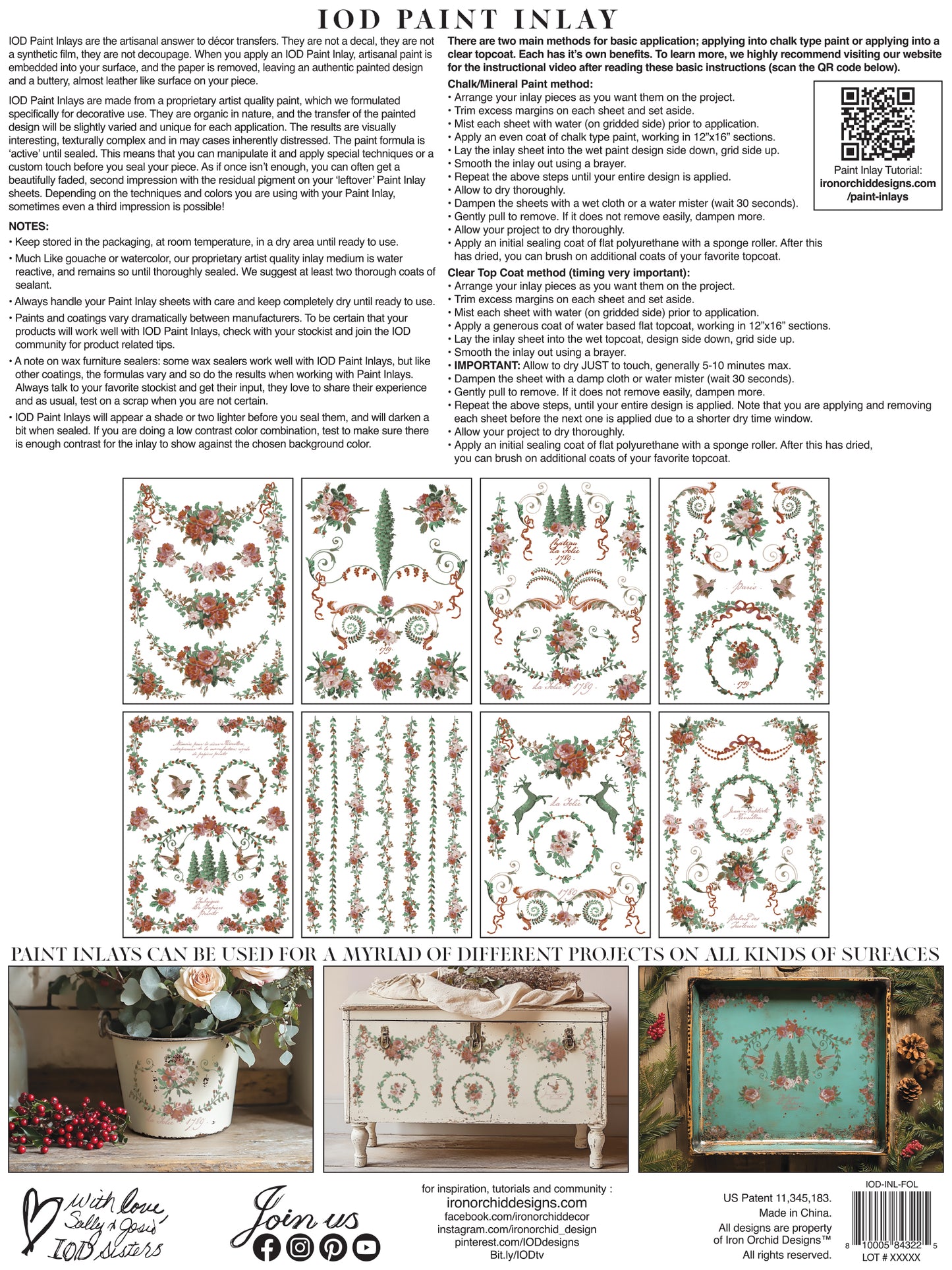 La Folie IOD Paint Inlay