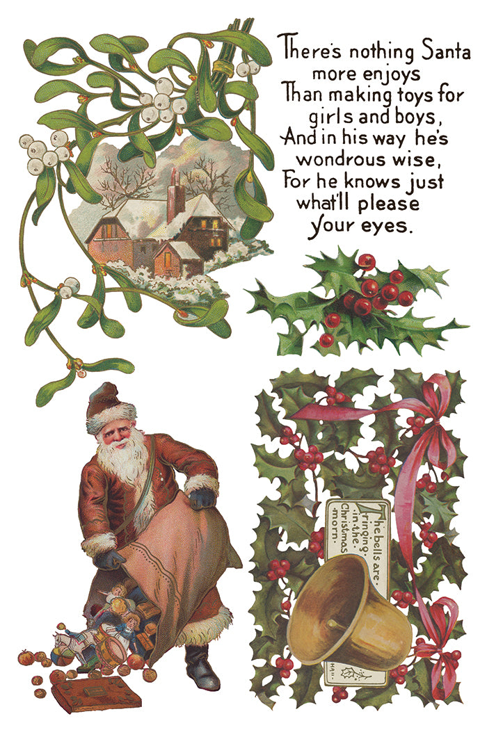 Christmas Joy IOD 8x12 Transfer Pad