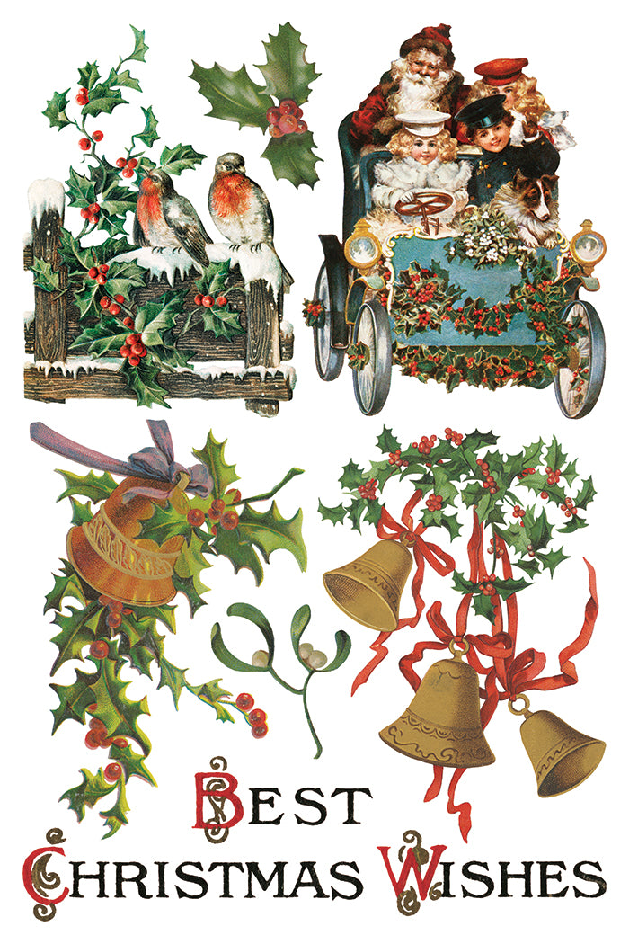 Christmas Joy IOD 8x12 Transfer Pad