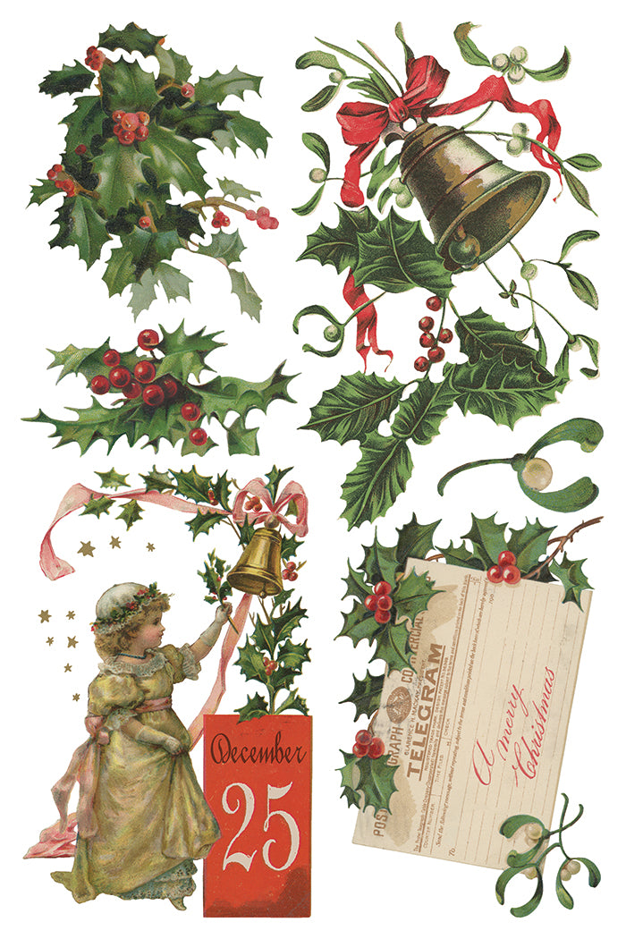Christmas Joy IOD 8x12 Transfer Pad