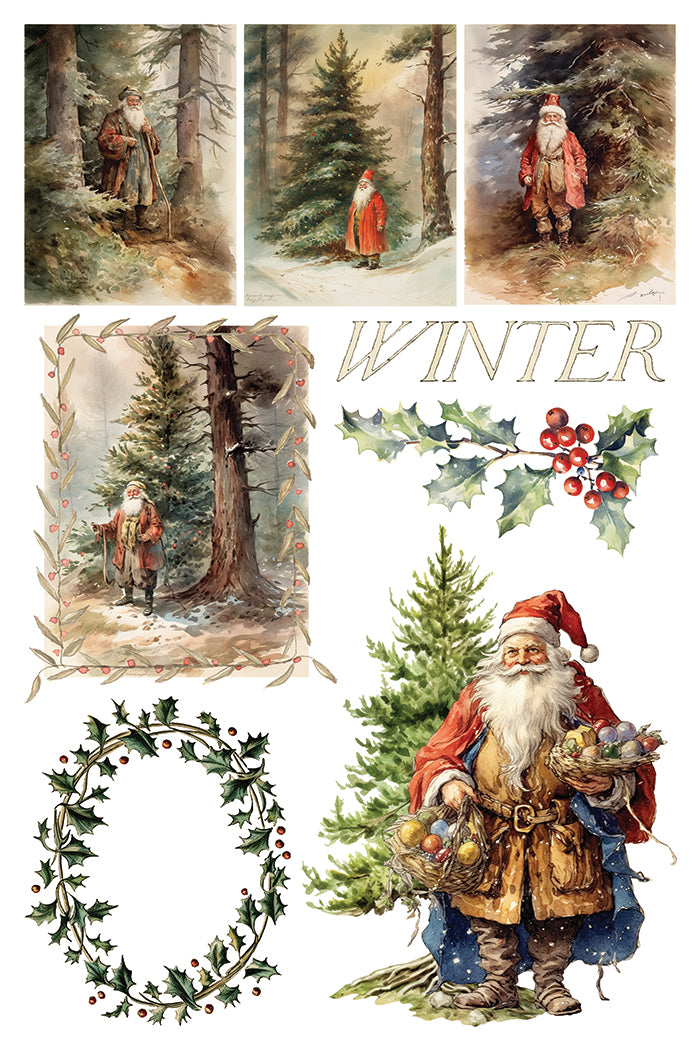 Santa’s Hollow IOD 8x12 Transfer Pad