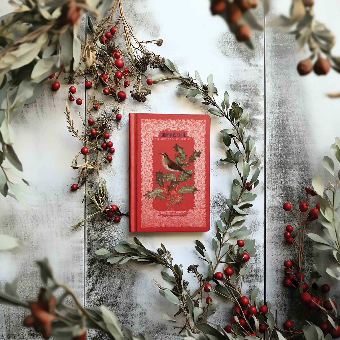 Winter Botanist IOD 8x12 Transfer Pad