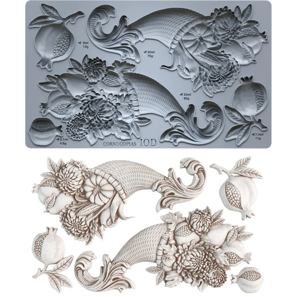 Cornucopias 6x10 IOD Mould
