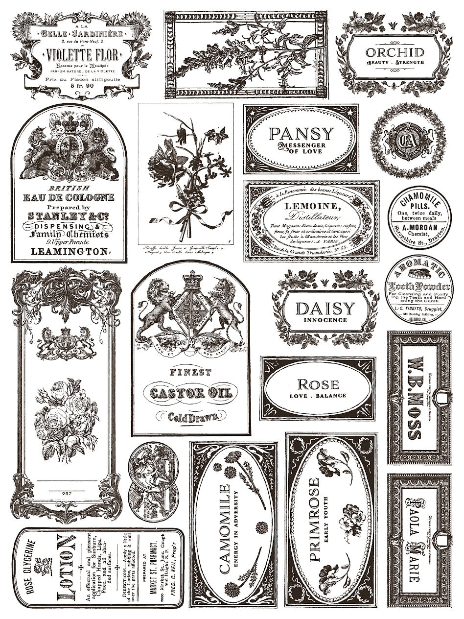 Floriography IOD Inlay Pad