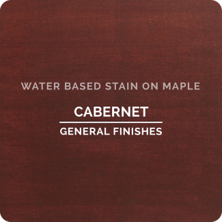 General Finishes Water Based Wood Stain