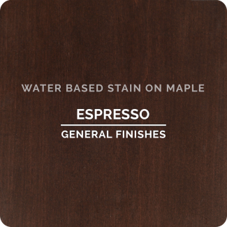 General Finishes Water Based Wood Stain
