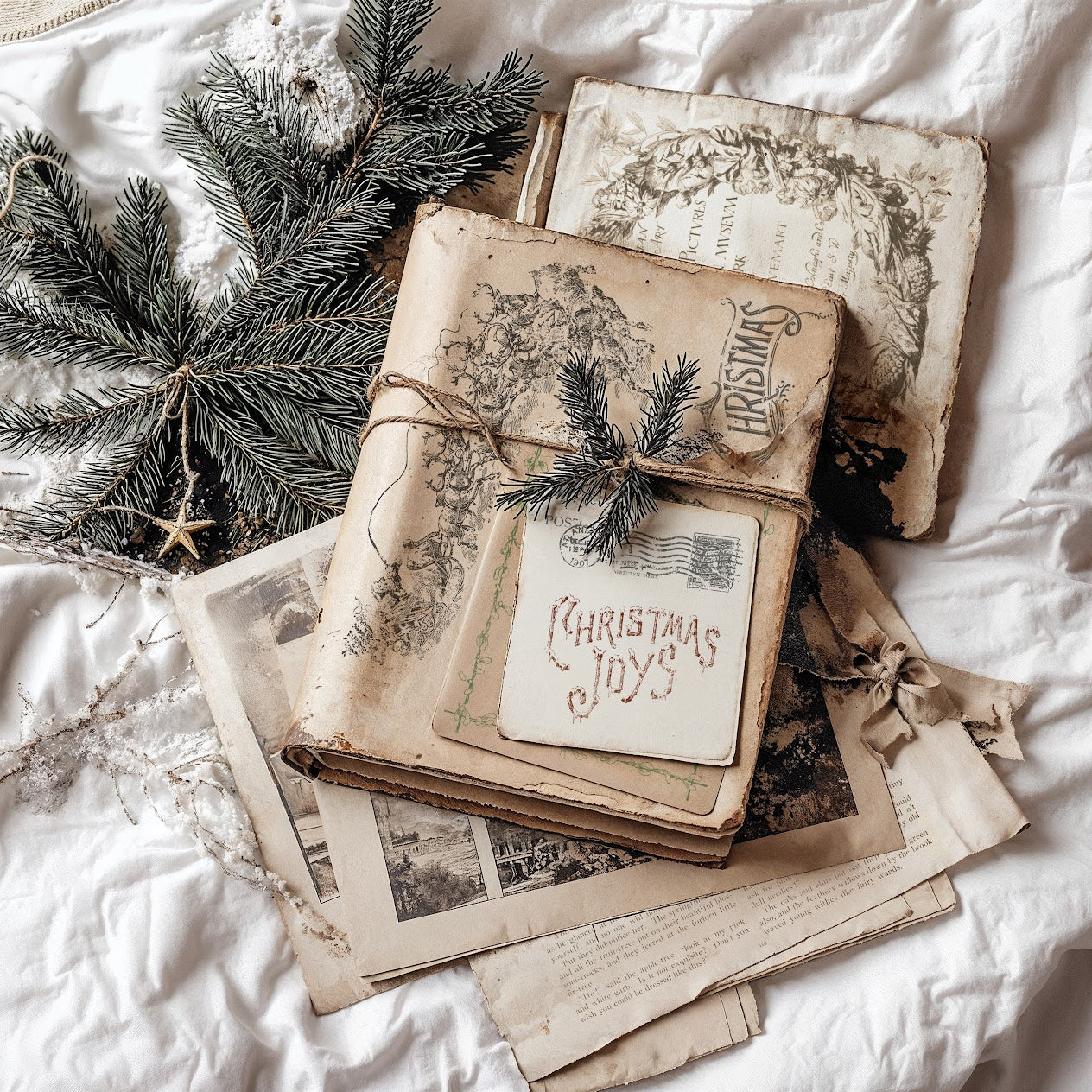 Christmas Post IOD Stamp