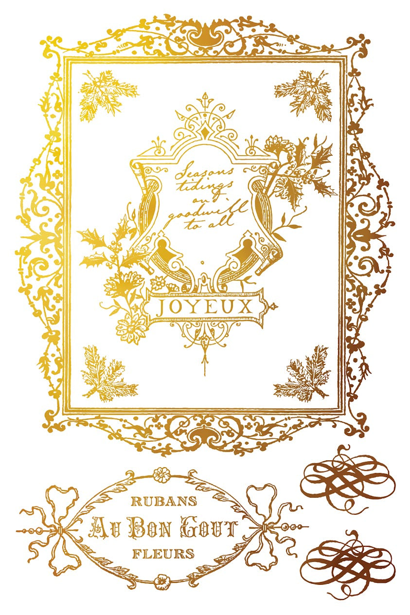 Figgy & Flourish IOD Gilded 8x12 Transfer Pad