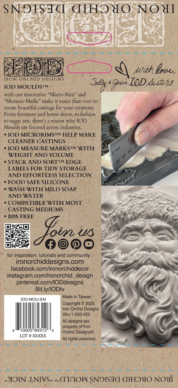 Saint Nick IOD Mould