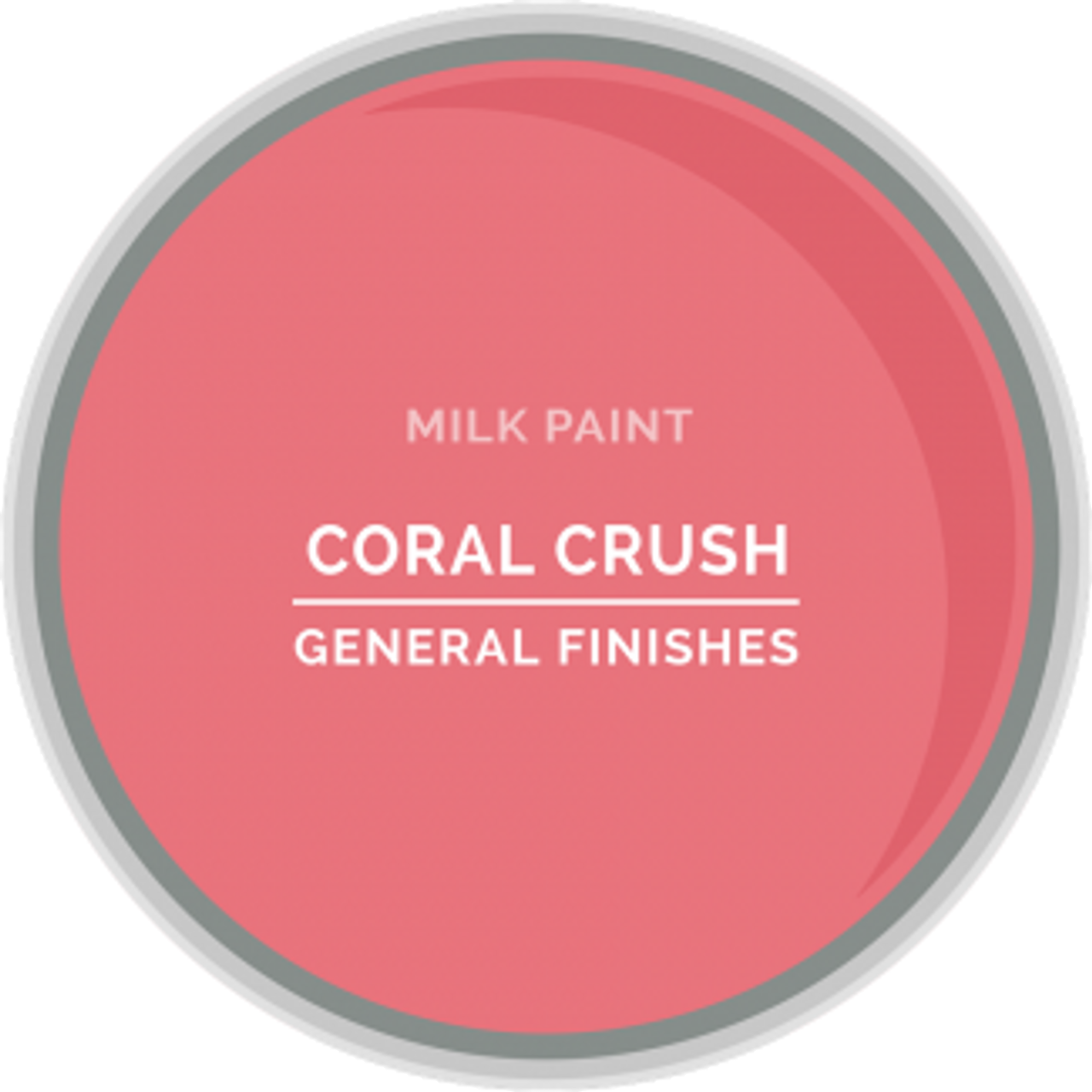 General Finishes Milk Paint - Coral Crush