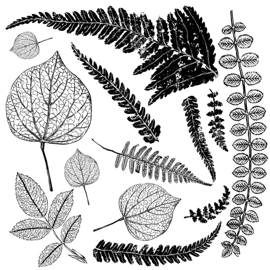 Fronds IOD Stamp