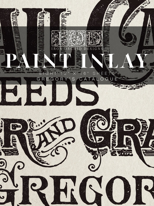 Gregory's Catalogue IOD Paint Inlay Pad - Retired