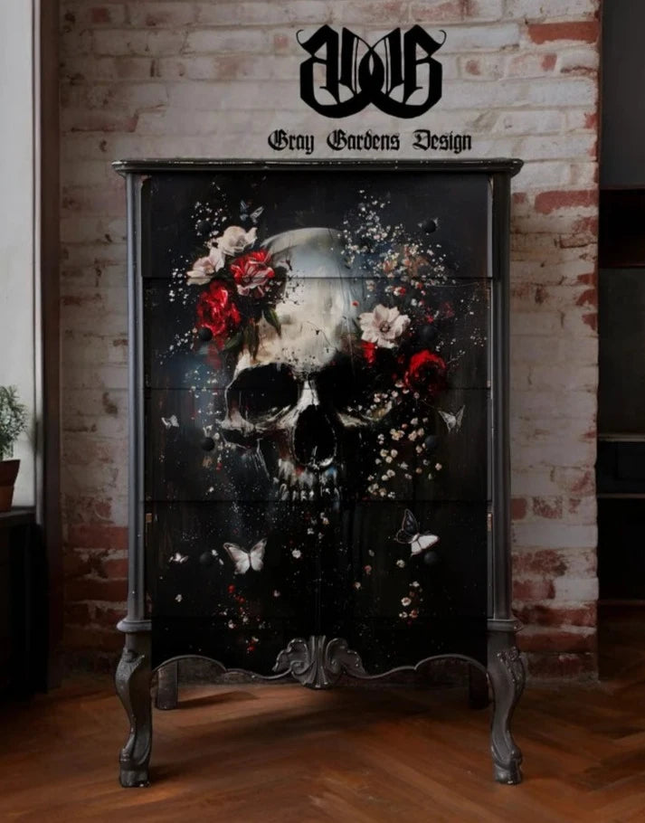 Gothic Spring Decoupage Paper