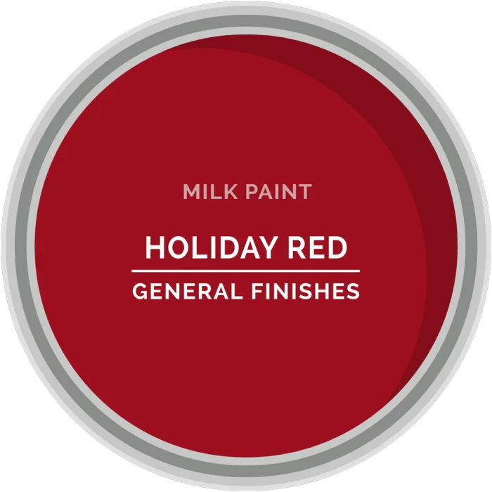 General Finishes Milk Paint - Holiday Red