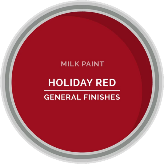 General Finishes Milk Paint - Holiday Red