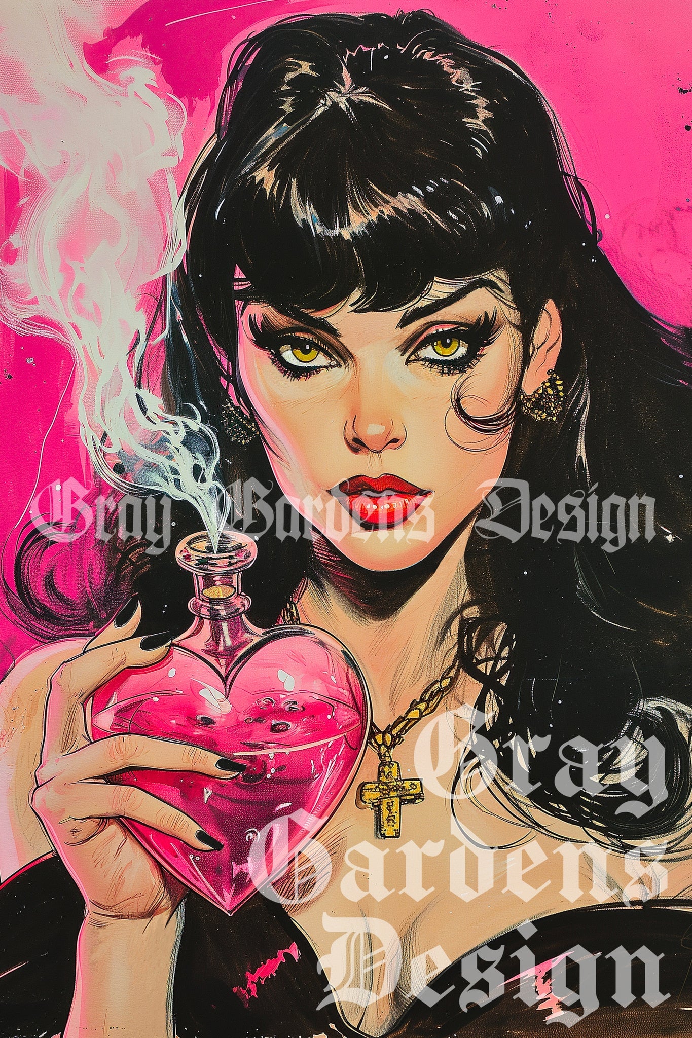 Love Potion #9 Decoupage Paper
