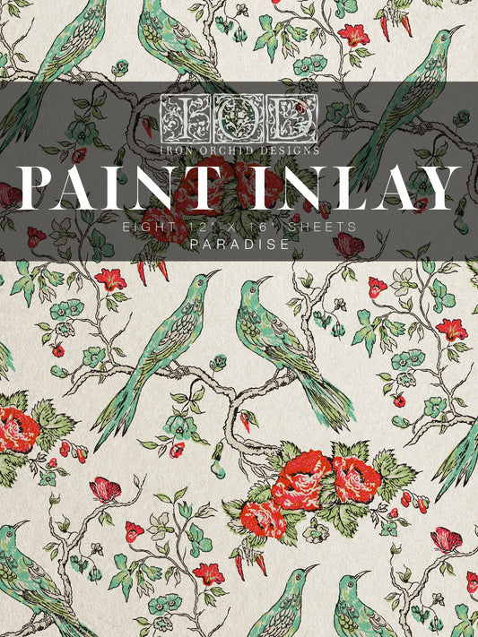 Paradise IOD Paint Inlay Pad - Retired
