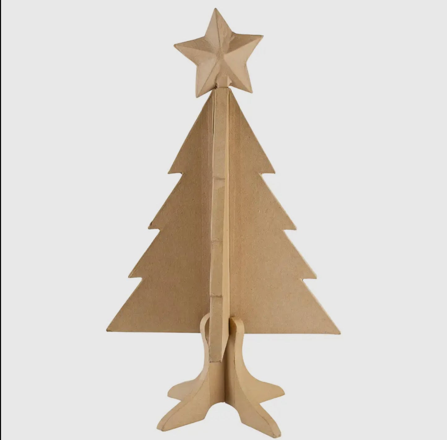 Paper Mache Foldable Tree with Box