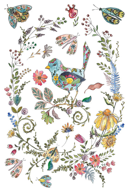 Fern Fables IOD Transfer 8x12 Pad