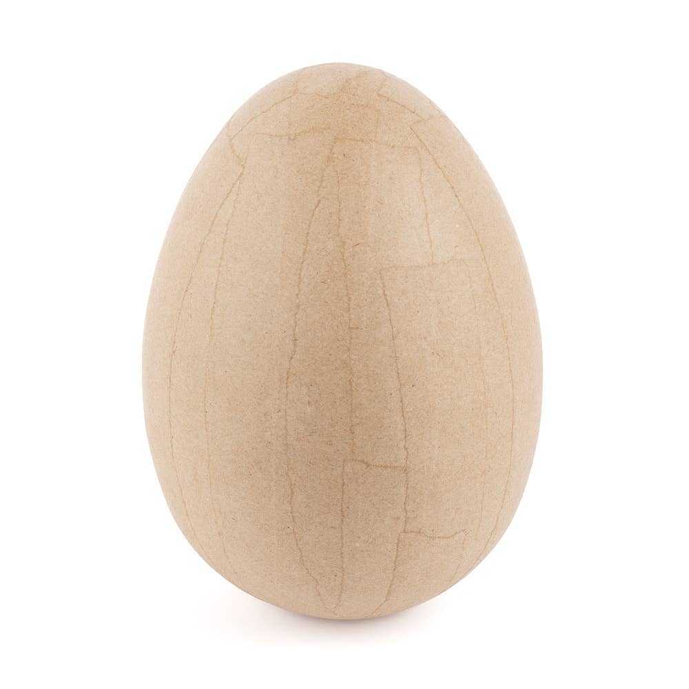 Paper Mache Large Egg 8”