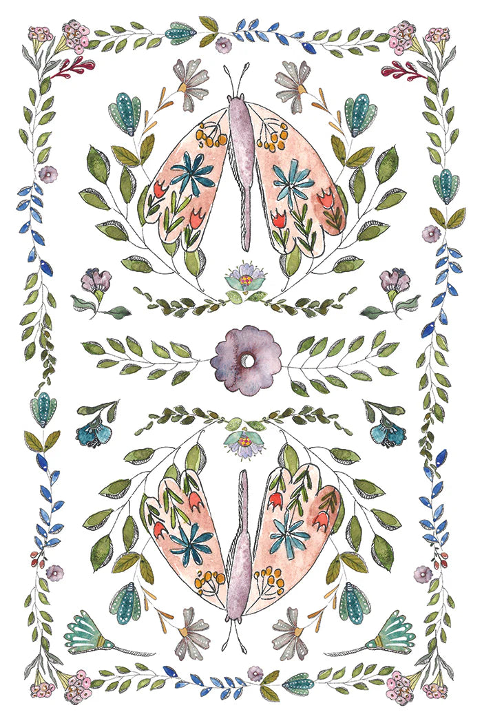 Fern Fables IOD Transfer 8x12 Pad