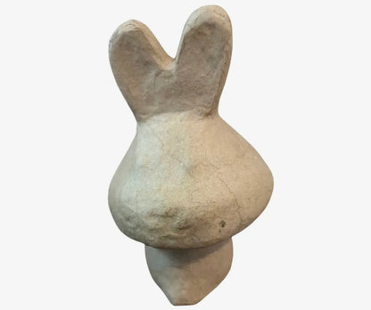 Paper Mache Puffy Bunny Rabbits