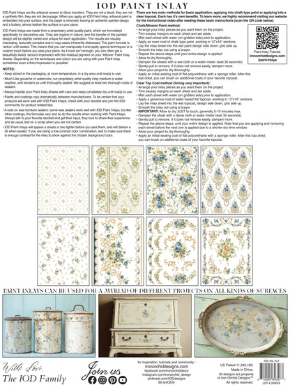 Alfred Peats & Co IOD Inlay