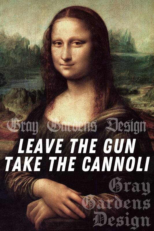 Leave The Gun Decoupage Paper