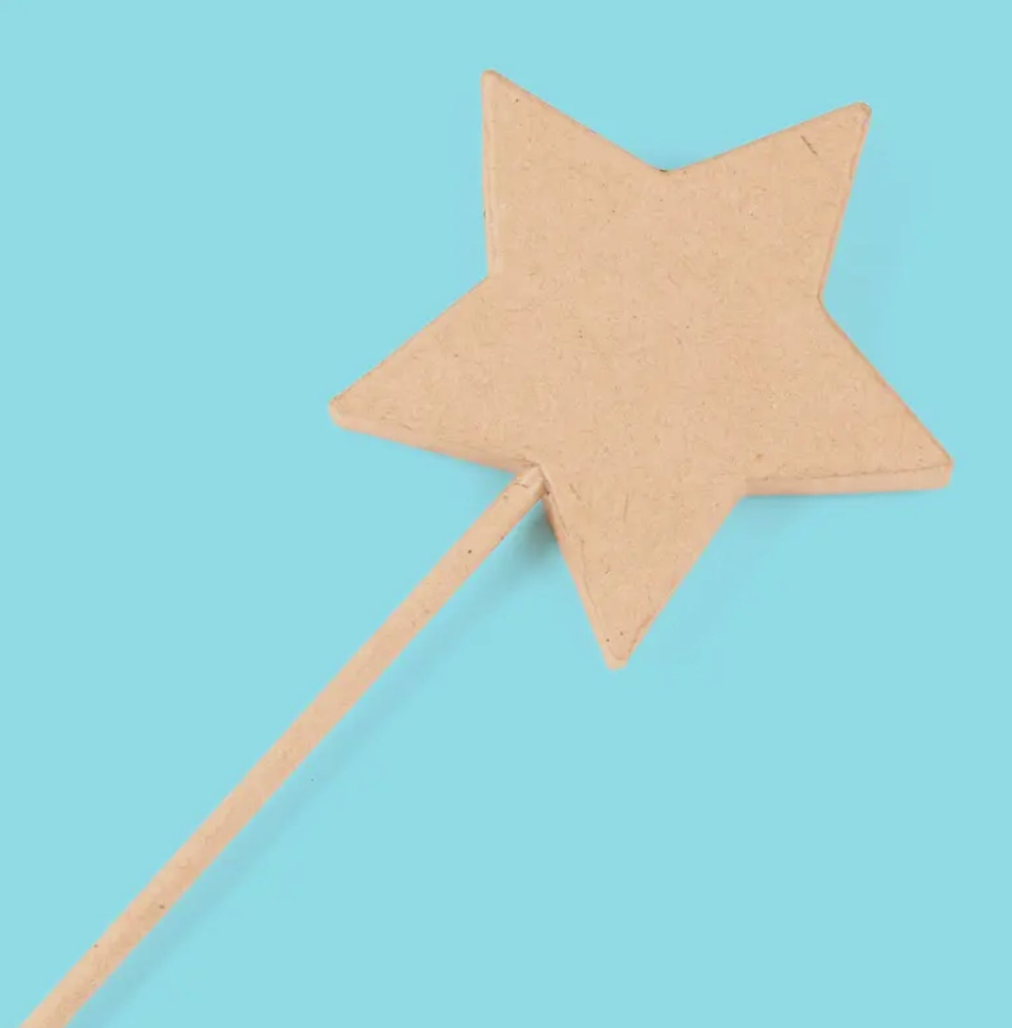 Paper Mache Star Wand