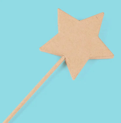 Paper Mache Star Wand