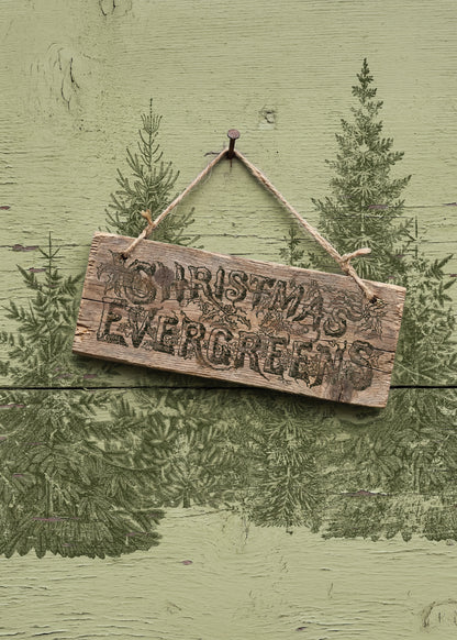 Winter Grove 12x12 IOD Stamp