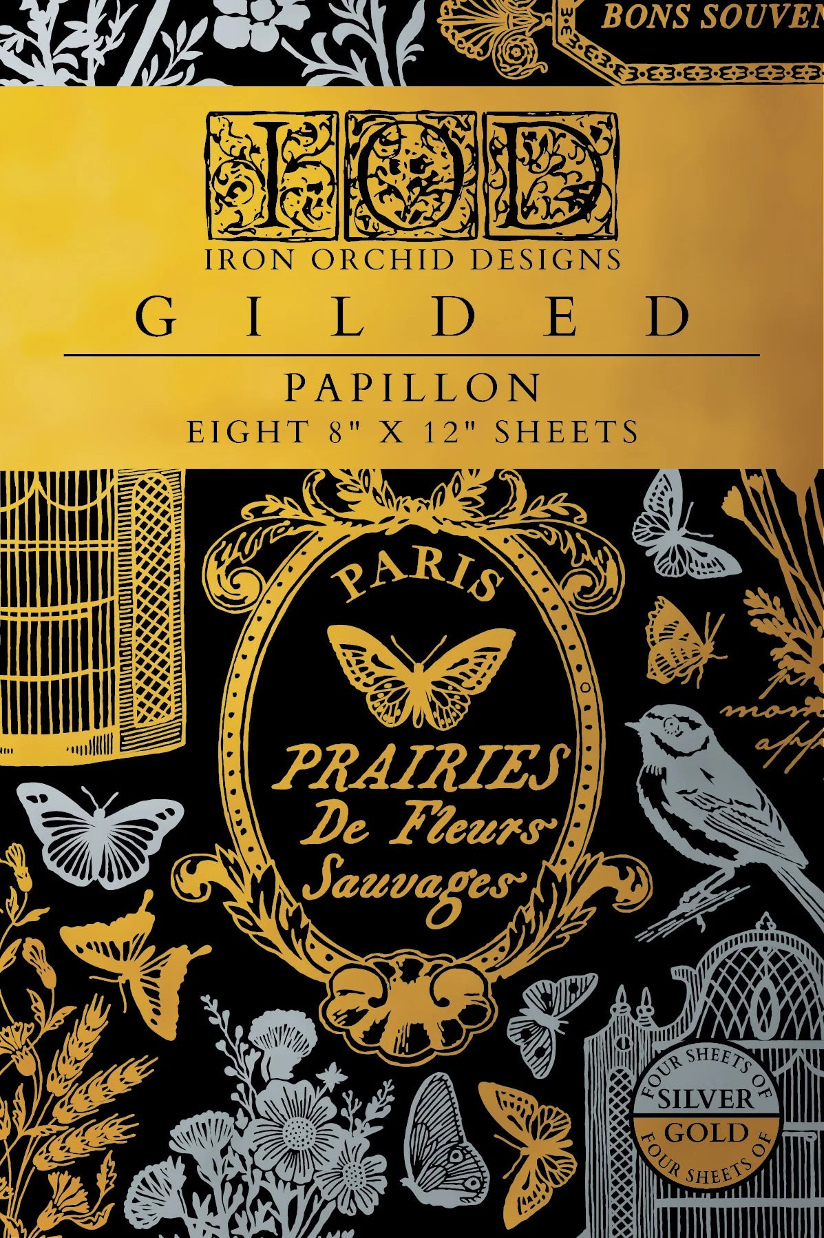 Papillon IOD Foil Transfer 8x12 Pad