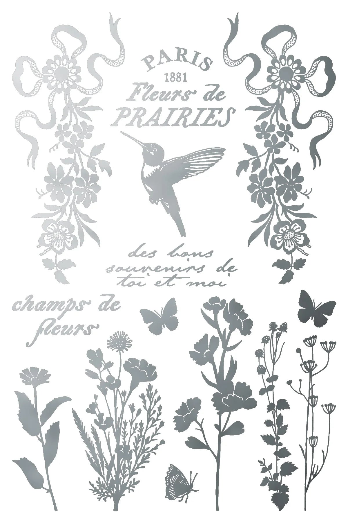 Papillon IOD Foil Transfer 8x12 Pad